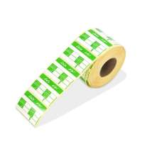 Custom Printed Thermal Weight Scale Paper Labels for Supermarket Weighing