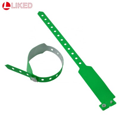 High Quality One Off PVC Wristbands for Wedding